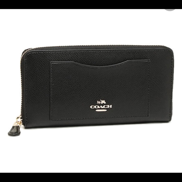 Coach Crossgrain Accordion Zip Around Wallet - Picture 5 of 7